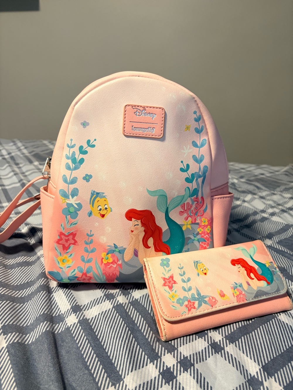 Loungefly Disney Little Mermaid Under The Sea Princess Ariel Mini Backpack